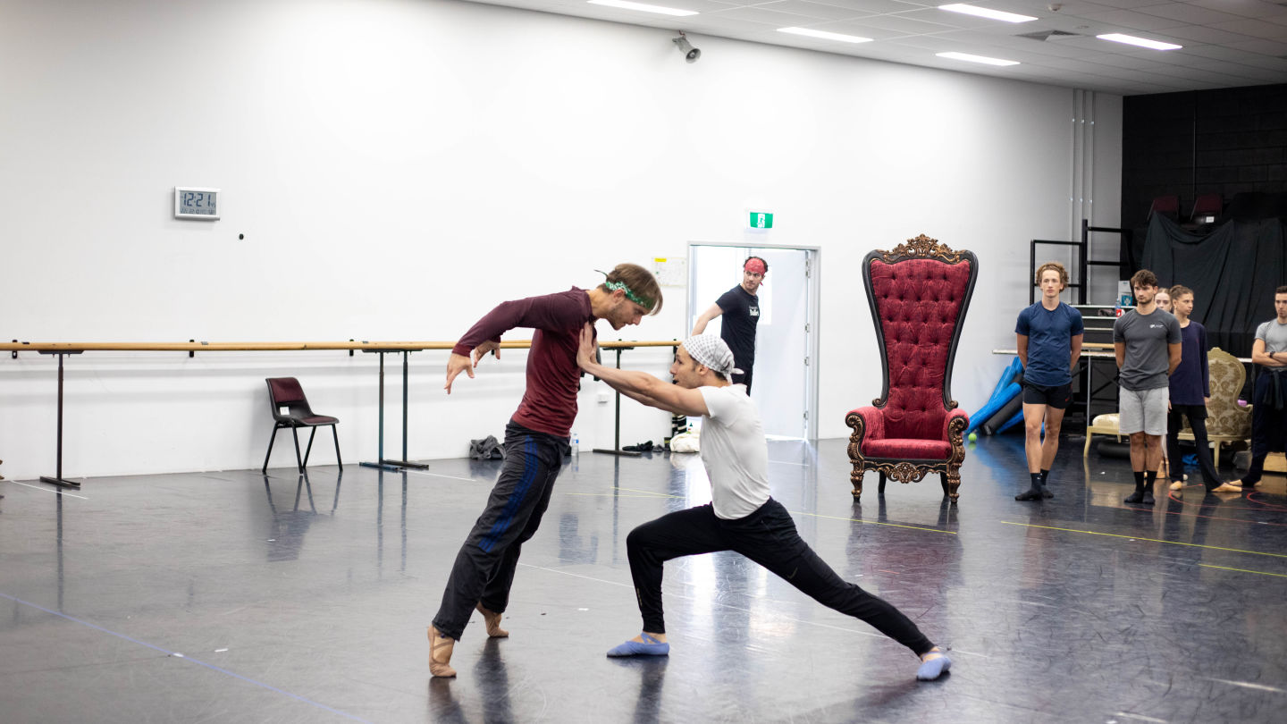 In rehearsal