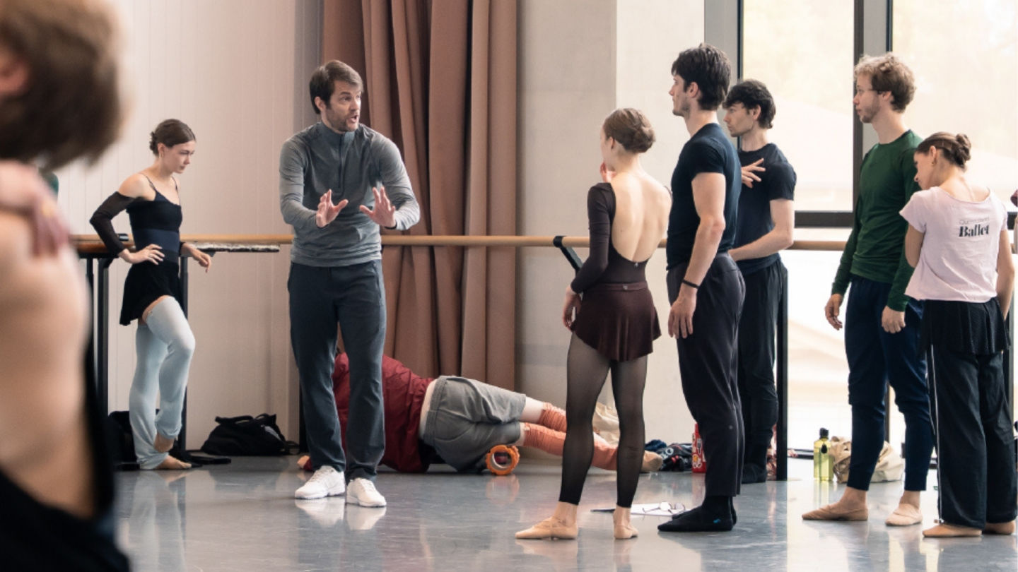 Inside the studio with Artistic Director and Stager of Chacona, Ivan Gil-Ortega