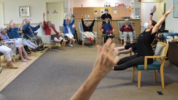 Queensland Ballet takes the joy of ballet to Regis Aged Care residents