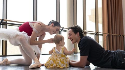 In the Studio with Lucy and Samuel