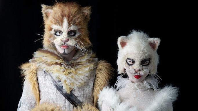 Catalabutte - the King's Private Secretary and Lady Florine - the Queen's Lady in Waiting
