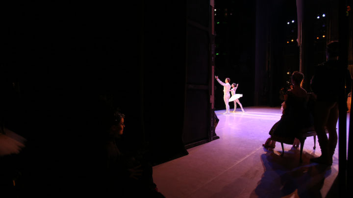 Behind the Curtain